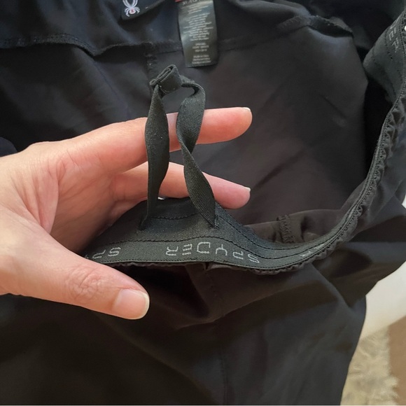 Spyder Active Shorts Lightweight Proweb Technology Drawstring Black XL - Picture 7 of 9